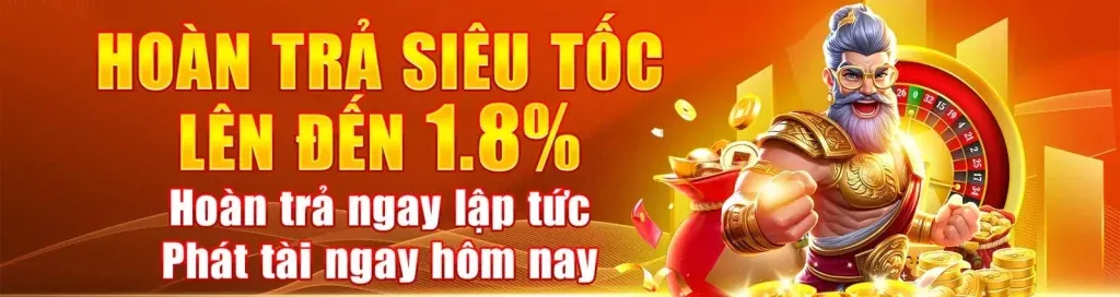 Thưởng nạp tiền lần đầu 100%